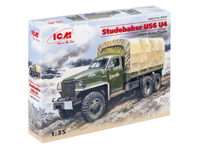 ICM 1/35 35514 Studebaker US6 U4 with awning and winch
