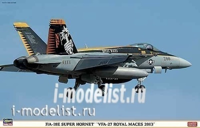 07348 Hasegawa 1/48 F/A-18E VFA-27 ROYAL MACES 2013
