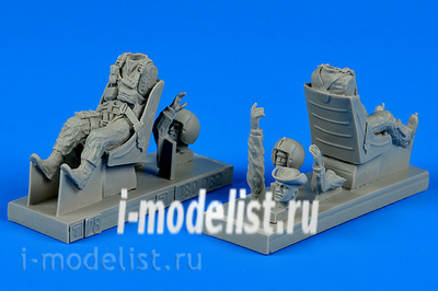 480 082 Aires 1/48 Набор дополнений U.S.A.F. pilot & instructor with seats for T-28B trojan Vietnam