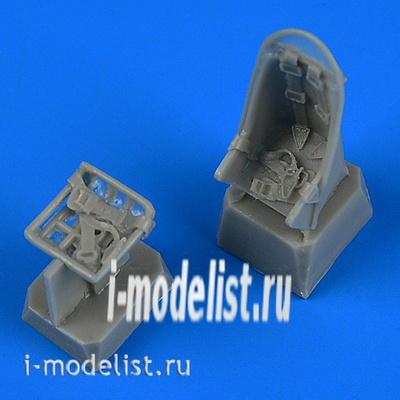 QB72 543 QuickBoost 1/72 Ju-87 Stuka Seats with Safety Belts add-on Kit
