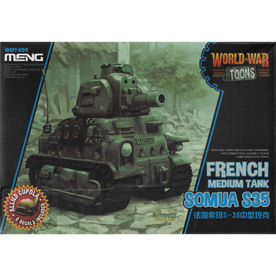 WWT-009 Meng French Medium Tank SOMUA S35