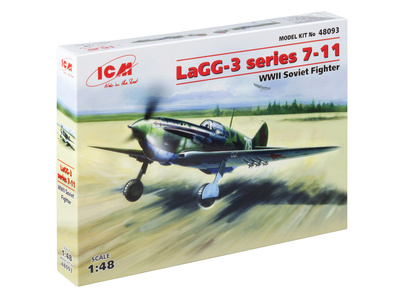 48093 ICM 1/48 ЛаГГ-3, серия 7-11, Советский истребитель 2МВ