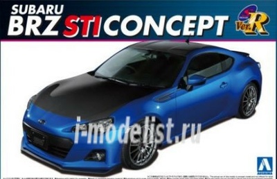 006276 Aoshima 1/24 Subaru BRZ 12 STI Concept Ver.