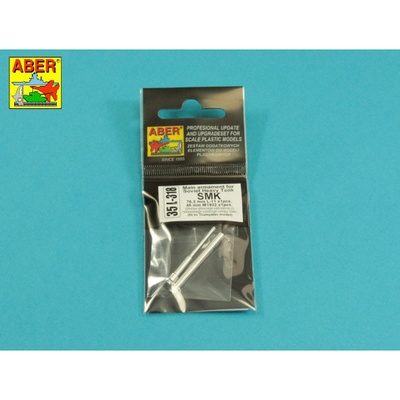 35 L-318 Aber 1/35 Основное вооружение советского тяжелого танка SMK 1x76,2mm L-11, 1x45mm M1932