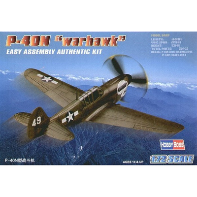 80252 HobbyBoss 1/72 Американский истребитель P-40N Kittyhawk