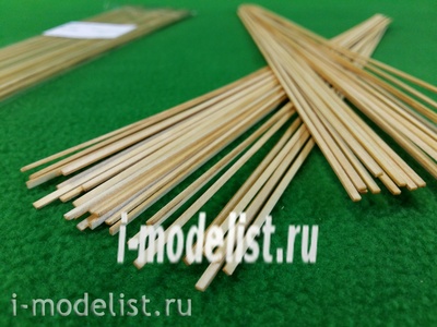 5126 СВмодель Рейки 1х2 мм, длина 300 мм, 50 шт, сосна