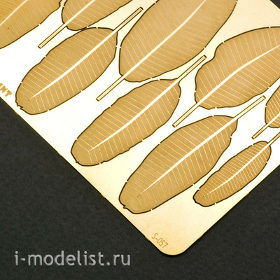 S-057 MiniWarPaint ЛИСТЬЯ БАНАНА, РАЗМЕР S