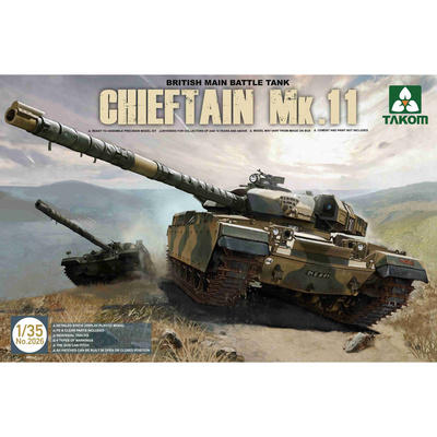 2026 Takom 1/35 Британский танк Chieftain Mk.11