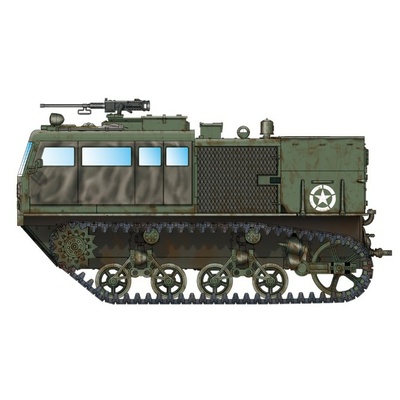 82920 HobbyBoss 1/72 Скоростной тягач M4