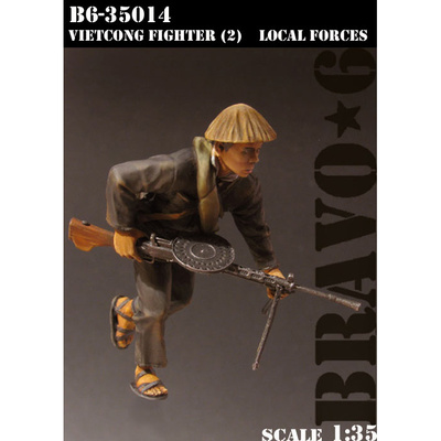 B6-35014 Bravo-6 1/35 Vietkong Fighter (2), Local Forces / Боец Вьетконга (2), Местные силы