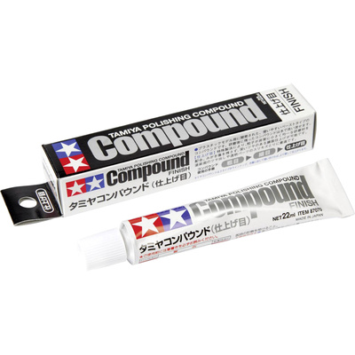 87070 Tamiya polishing paste for the final Finish grinding and polishing. 