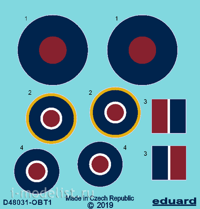 D48031 Eduard photo Etching for 
