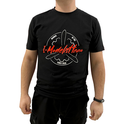 9670714 I am a Modeler Branded men's T-shirt, color black, size S