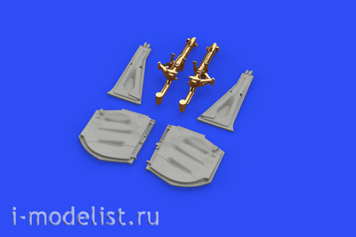 648495 Eduard 1/48 Набор дополнений P-51D бронзовые стойки шасси