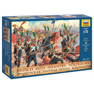 8042 Звезда 1/72 Французская элитная пехота. Вольтижеры