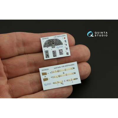 QD48222 Quinta Studio 1/48 3D Декаль интерьера кабины MiGG-9 (KEPmodels)