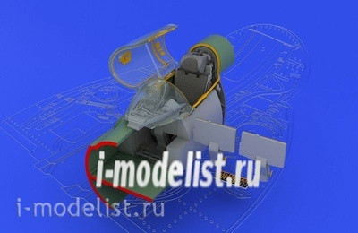 648036 Eduard 1/48 Набор дополнений MiGG-21MF interior late