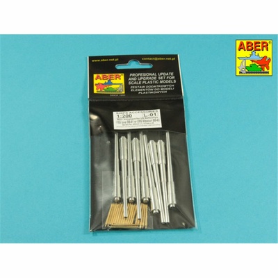RE-200 L01 Aber 1/200 Main armament for the American battleship Iowa or Missouri 40