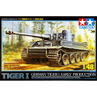 32504 Tamiya 1/48 Немецкий танк Тигр I (ранняя версия)