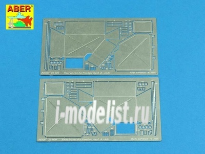 25 020 Aber 1/25 Фототравление для Rear boxes for (Sd.Kfz. 171) Panther Ausf.A