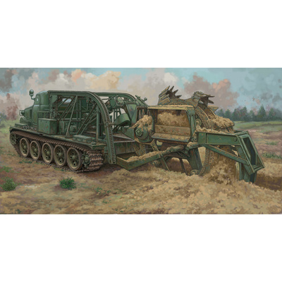 09502 Трубач 1/35 Быстроходная траншейная машина БТМ-3