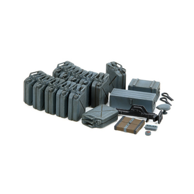 35315 Tamiya 1/35 Нем. канистры раннего типа (12 шт), ящики и пр.