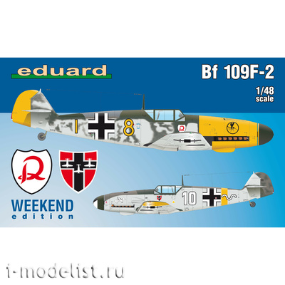84147 Eduard 1/48 Bf 109F-2