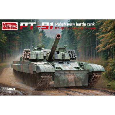 35A069 Amusing Hobby 1/35 Польский основной боевой танк PT-91
