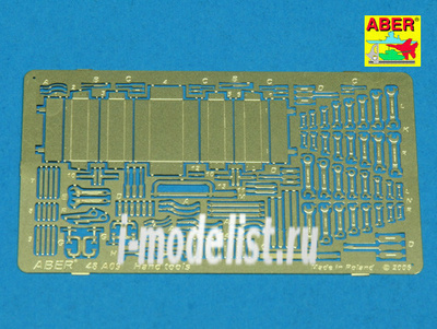 48 A09 Aber 1/48 Фототравление Hand tools