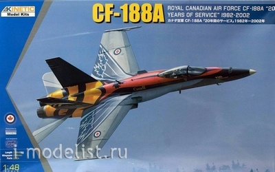 K48079 Kinetic 1/48 CF-188A 20 Years of Service RCAF