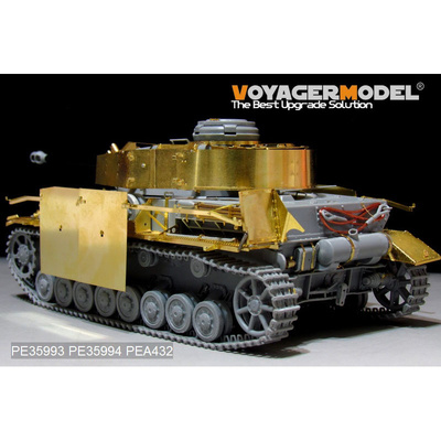 PE35994 Voyager Model 1/35 Фототравление для Pz.Kpfw.IV Ausf.F-H, крылья
