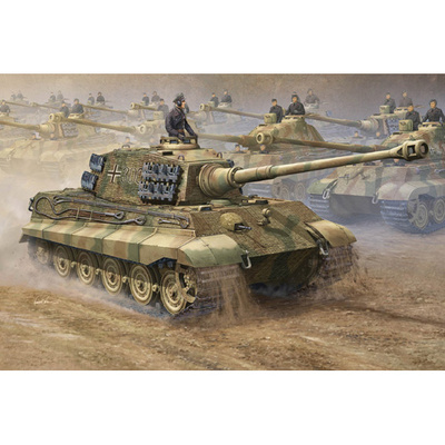 00910 Трубач 1/16 Немецкий танк Sd.kfz.182 Kingtiger (Башни Henschel & Porsche)