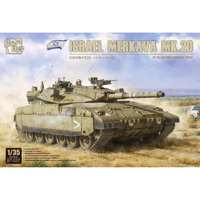 BT-037 Border Model 1/35 Израильский танк Merkava Mk.2D с полным интерьером