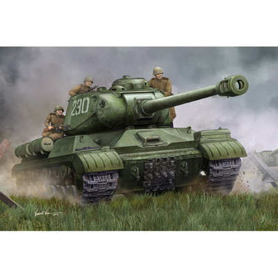 05590 Трубач 1/35 Советский тяжёлый танк ИС-2М поздний выпуск