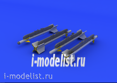 672185 Eduard 1/72 Набор дополнений R-3S missiles for MiGG-21