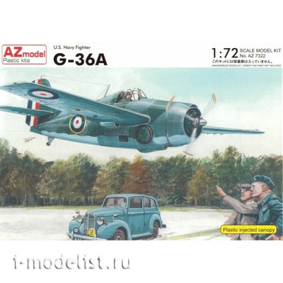 AZ7322 AZ Model 1/72 Самолёт G-36A