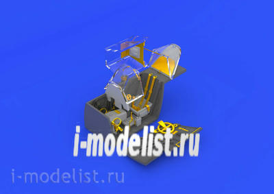 648140 Eduard 1/48 Набор дополнений Bf 109G cockpit