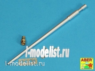 35 L-36N Aber 1/35 Металлический ствол для German 7,5cm KwK42L/70 gun barrel with muzzle brake for Panther Ausf. G Late