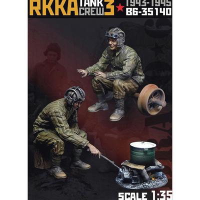 B6-35140 Bravo-6 1/35 RKKA Tank Crew (3) 1943-1945 / Танковая бригада РККА (3) 1943-1945