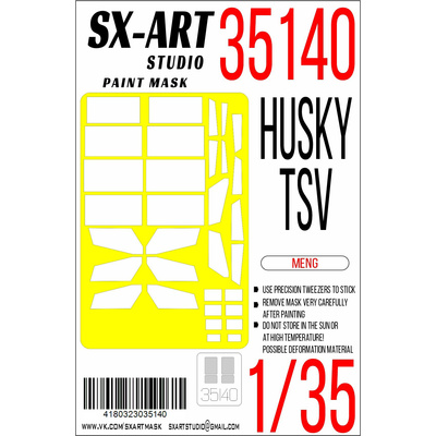 35140 SX-Art 1/35 Окрасочная маска Husky TSV (Meng)