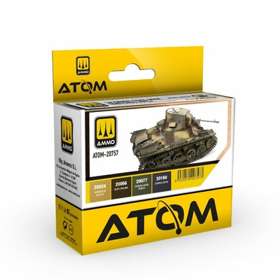 ATOM20757 Ammo Mig Набор ATOM цвета Гражданской войны в Испании (националисты) / Spanish Civil War (Nationalists) Set