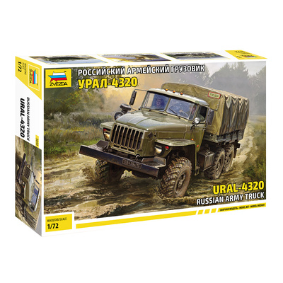 5050 Звезда 1/72 Российский армейский грузовик «Урал-4320»