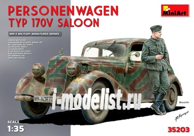 35203 MiniArt 1/35 Немецкий автомобиль TYP 170V SALOON