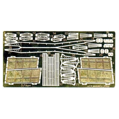 4806 ACE 1/48 Фототравление закрылки для M-3 (ICM)