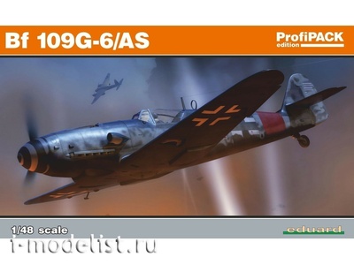 82163 Eduard 1/48 Bf 109G-6/ AS