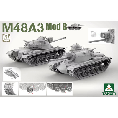 2162 Takom 1/35 M48A3 Mod B
