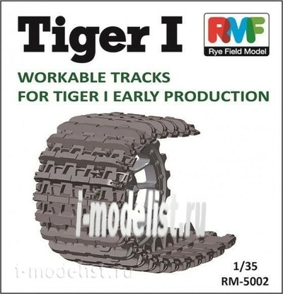 RM-5002 Rye Field Model 1/35 Workable Tracks For TIGER I