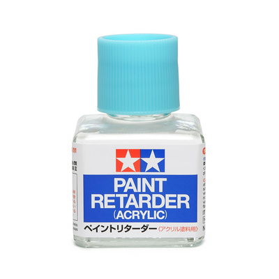 87114 Tamiya Retarder for drying acrylic paints 40 ml. - glass jar.