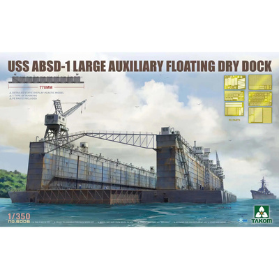6006 Takom 1/350 Большой плавучий док ВМС США ABSD-1