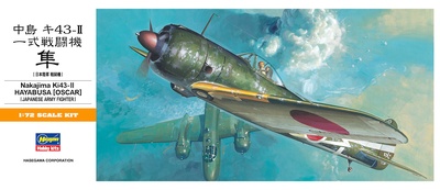 00131 Hasegawa 1/72 Nakajima Ki43-II Hayabusa (OSCAR)